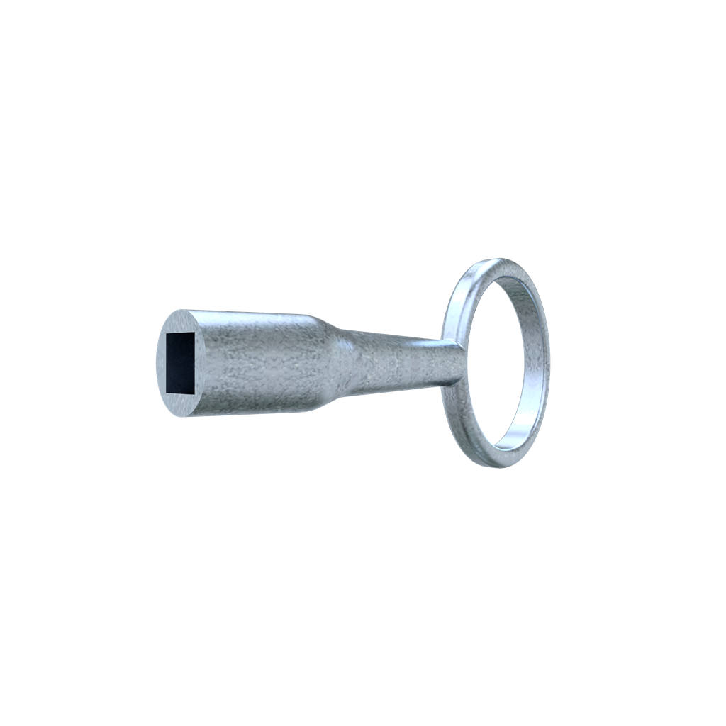 Square key | for litter bins | type 4027 - Affaldsspande - NST DK. A/S