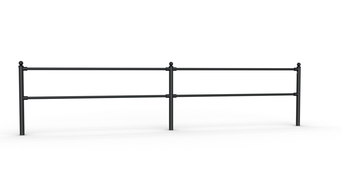 Safety railing / | border railings | Aluminium joint | hot-dip ...