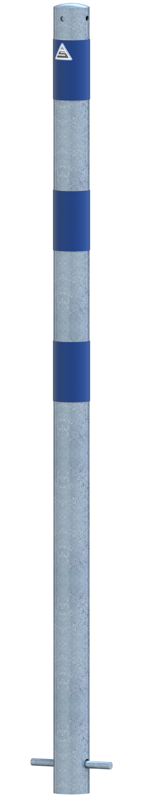 Barrier posts | as e-charging post protection | Ø 60 mm | hot-dip ...