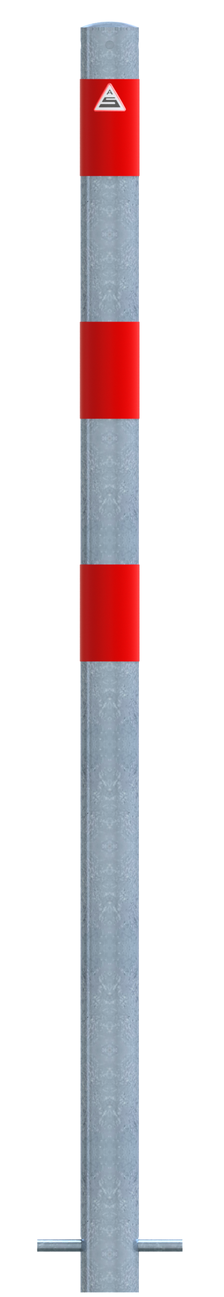 Barrier posts | as e-charging post protection | Ø 60 mm | hot-dip ...