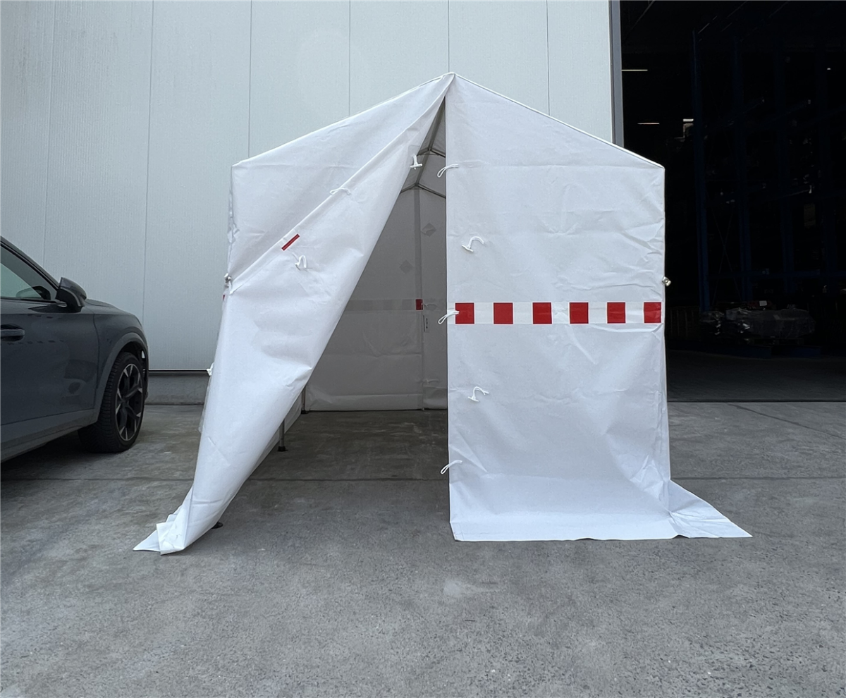 Work tent | Dimensions: 4500 x 2000 mm - Arbejdstelte - NST DK. A/S