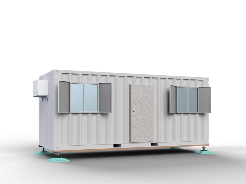 S-Base containerfundament | Hurtig, stabil og modulær løsning