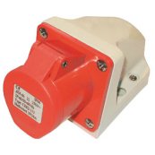 CEE V�gudtag standard - 5P/16A/400V - IP44 - r�d