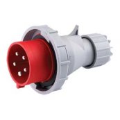 CEE Stikprop - HTCN - 5P/32A/400V 6h IP67 - R�d