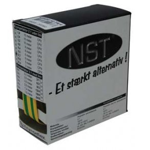 Krympeflex æske 2:1 uden lim Gul/grøn