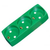 3 stikdse - med jord - grn - slagfast