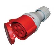 CEE Mellemled - HTCN - 5P/16A/400V 6h IP44 - Rd