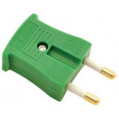 Stikprop - flad model - gr�n - slagfast