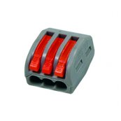 Skruels samlemuffe 3x0,08-4 mm gr  100 stk.