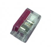 Skruel�s samlemuffe 2x0,5-2,5mm� transparent  100 stk.