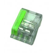 Skruels samlemuffe 3x0,5-2,5mm transparent  100 stk.