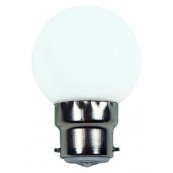 Lyskilde B22 1W LED for LED lyskde - farve HVID 6000K