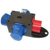 Kompaktforgrener - Type E indg: 5P/16A/400V udg: 3 x 3P/16A