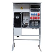 Mlertavle 250A/M6 f. trafomling - Afg.Plint 2x125A