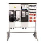 Mlertavle 400A/M4 f. trafomling - Afg.Plint 125A+250A