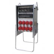 Fordelingstavle 125A/3 p stativ m/regntag