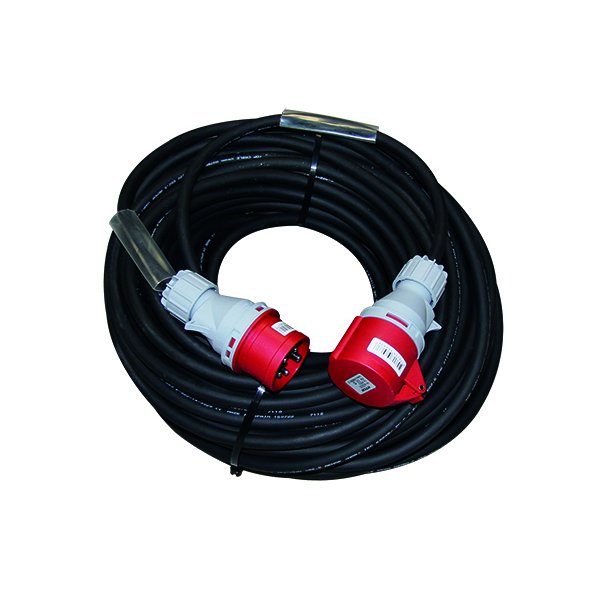 Forlnger kabel 50 mtr - 5G1,5 mm - 5P/16A/400V IP44