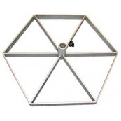 Trav�r - 6-kantet for 6 meter teleskopmast